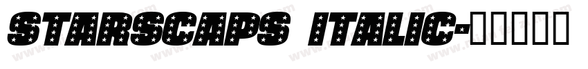 StarsCaps Italic字体转换